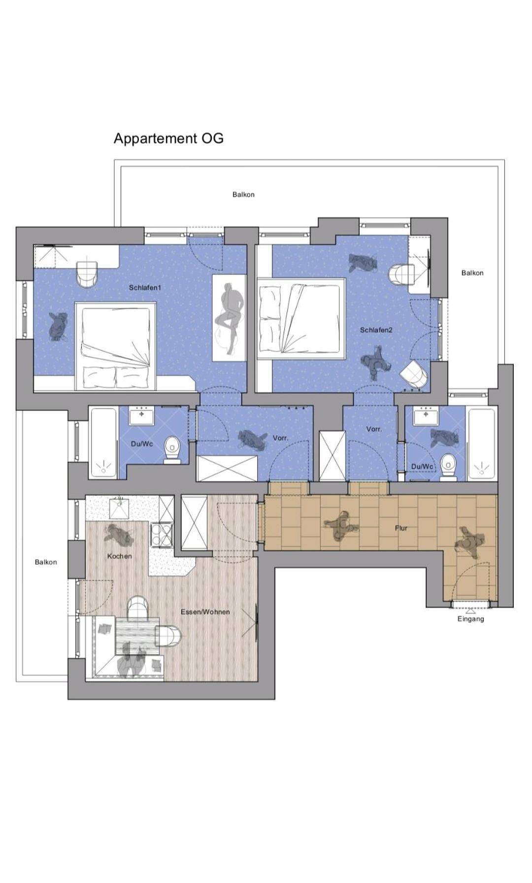 Zeitlos Apartments Gerlos Luaran gambar